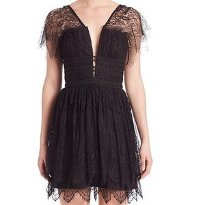 🍒NWT🍒 NICHOLAS EYELASH LACE MINI DRESS